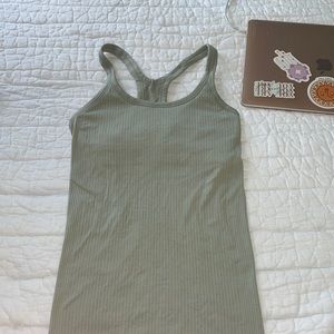 Lulu Ebb to Street Shelf Bra Tank Top 
Light Support